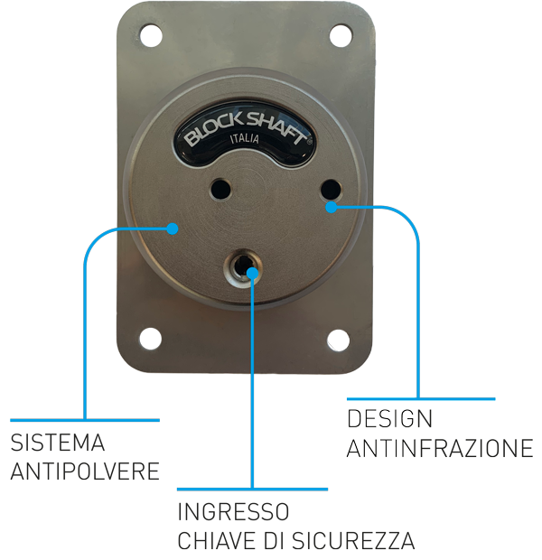 Blocco antiscasso per avvolgibili in acciaio Multipoint Giblock 19 -  Civico14 - Porte interne e sicurezza casa